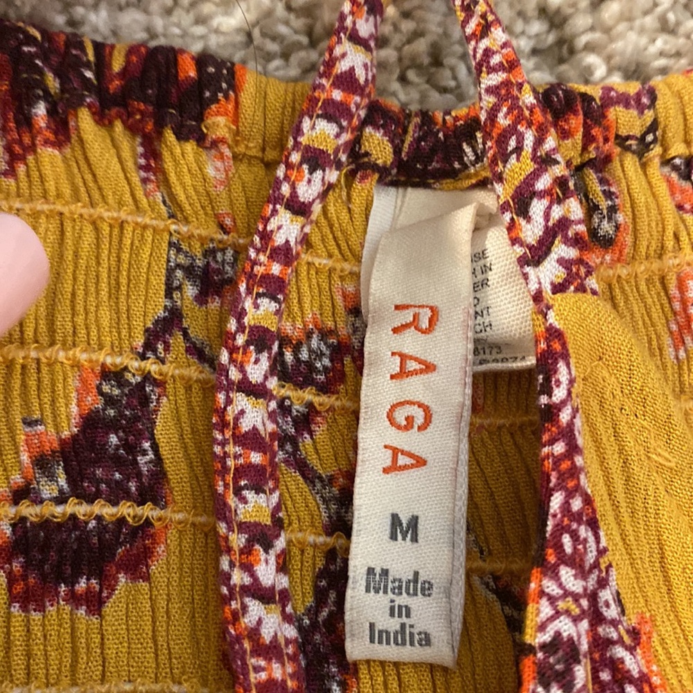 RAGA Floral Boho Smocked Mini Sundress - Picture 11 of 13
